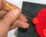 Cardinal Needle Felting Kit-Makes - 3 Ornaments