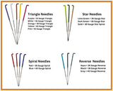 Felting Needle Variety Pack - 13 Color-Coded Needles