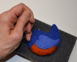 Bluebird Needle Felting Kit - Makes 3 Ornaments