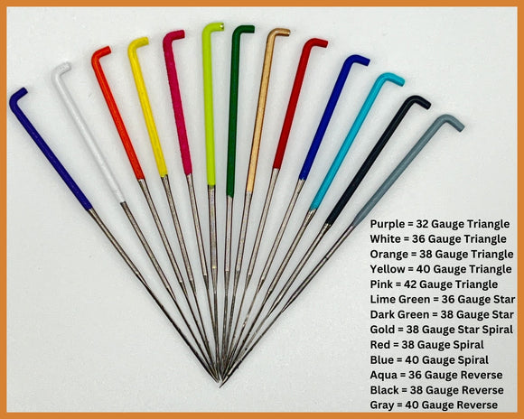 Felting Needle Variety Pack - 13 Color-Coded Needles