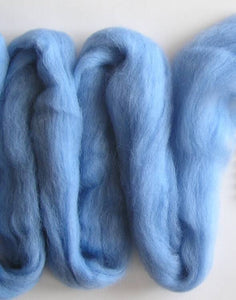 Light Blue Corriedale Wool