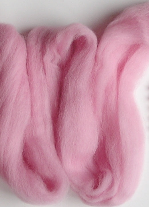 Light Pink Corriedale Wool