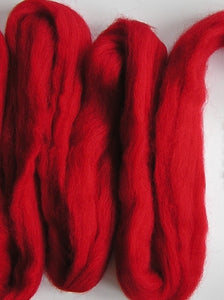 Red Corriedale Wool